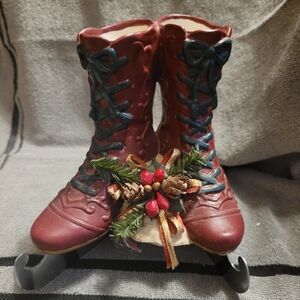 Vintage House Of Llyod Ice Skates Music Box